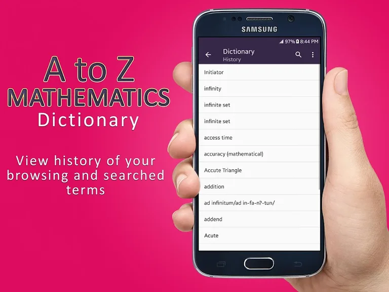 Mathematics Dictionary screenshot 2
