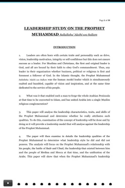 Prophet Muhammad Leadership screenshot 4