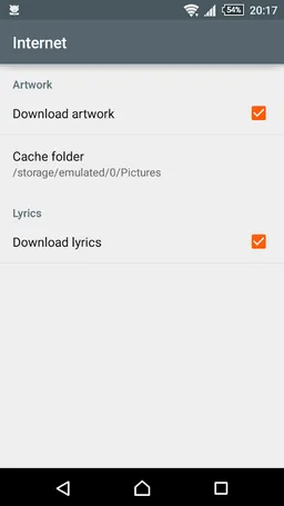 mMusic Internet Services screenshot 1