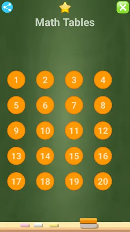 Math Tables Audio screenshot 1