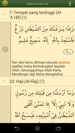 Al'Quran Bahasa Indonesia Advanced screenshot 7