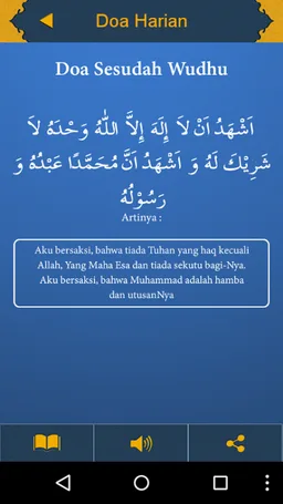 Doa Harian Islam + Audio screenshot 3