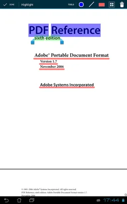 PDF and DJVU Reader screenshot 6