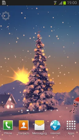 Snowfall LWP screenshot 7