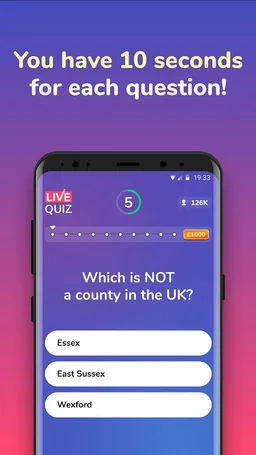 Live Quiz - Win Real Prizes screenshot 1