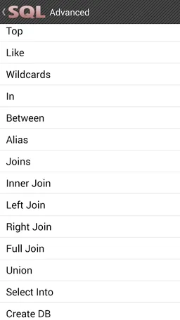SQL Reference screenshot 5