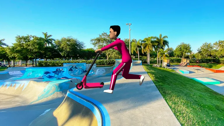 Scooter Racing screenshot 2