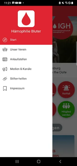 Hämophilie IGH-App screenshot 3