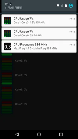 CPU Stats screenshot 2