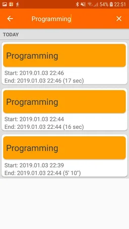 Activity Diary screenshot 7