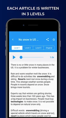 News in Levels: Learn English screenshot 9