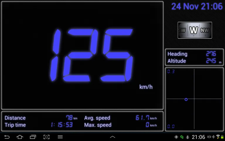 GPS Speedometer Free screenshot 2