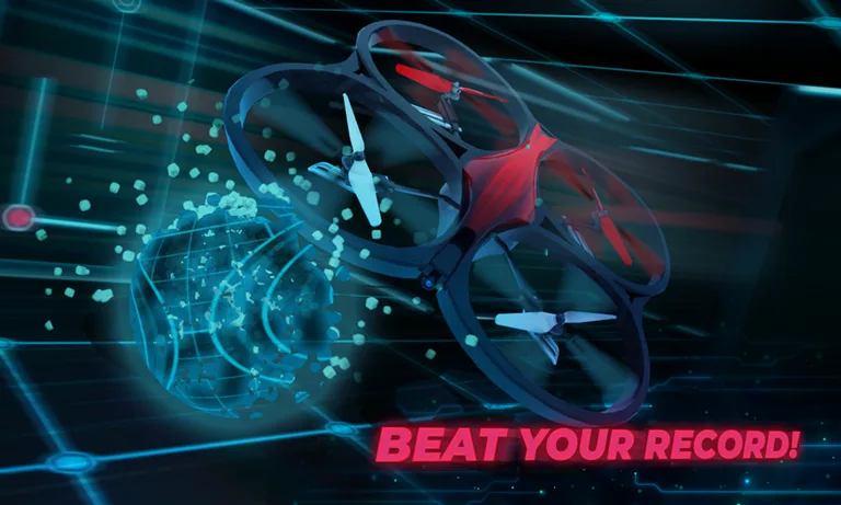 RC Drone Air Racing - Flight Pilot Space Clash screenshot 9