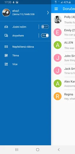 Handcent SMS Czech Language Pa screenshot 8