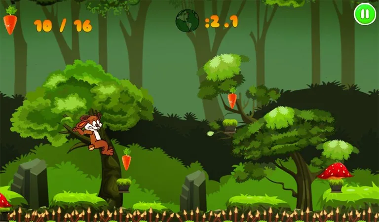 Jungle Bunny Run screenshot 14