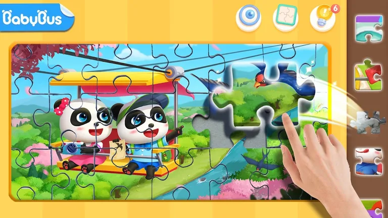 Baby Panda's Kids Puzzles screenshot 2