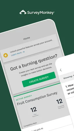SurveyMonkey screenshot 1