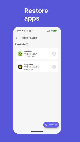 App Backup Lite screenshot 3