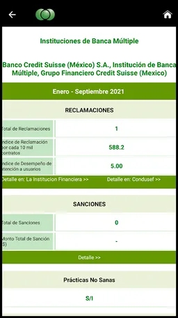 Buró de Entidades Financieras screenshot 12