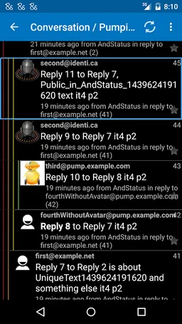 AndStatus screenshot 5