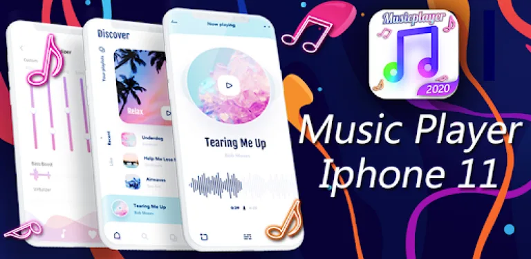 Music Player Style Iphon 11 Pro Max cover image