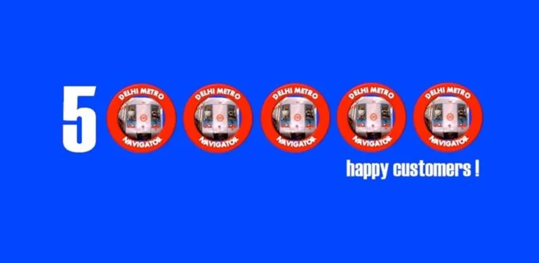 Delhi Metro Navigator - Fare, Route, Map, Offline cover image