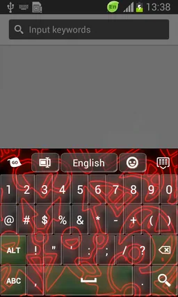 Neon Doodle Keyboard screenshot 6