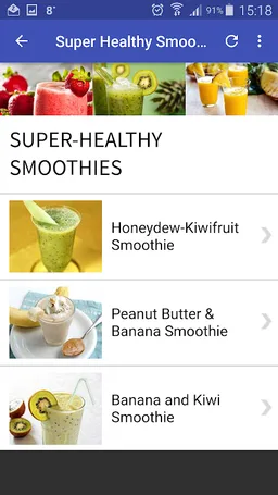 Best Smoothie Recipes screenshot 3