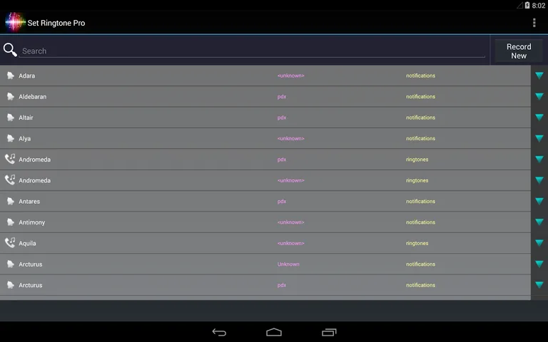 Set Ringtone Pro (mp3 cutter) screenshot 1
