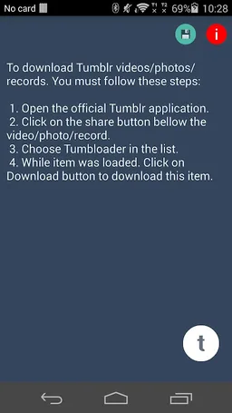 Timbloader for Tumblr screenshot 6