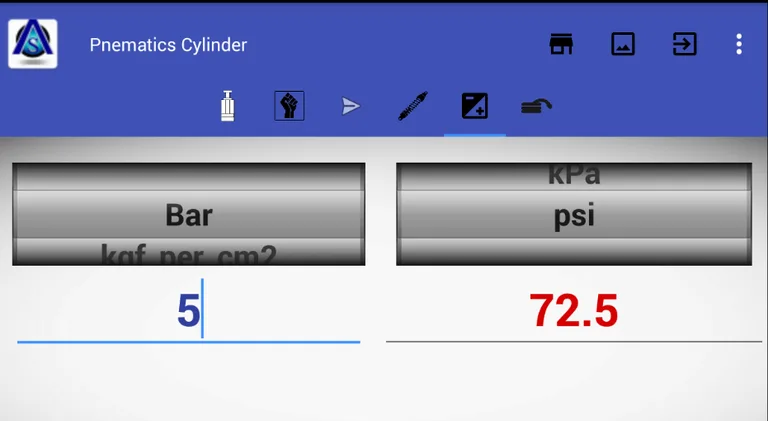 Pneumatic Cylinder Calculator screenshot 13