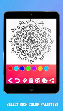 Mandala Designs - Coloring Boo screenshot 8