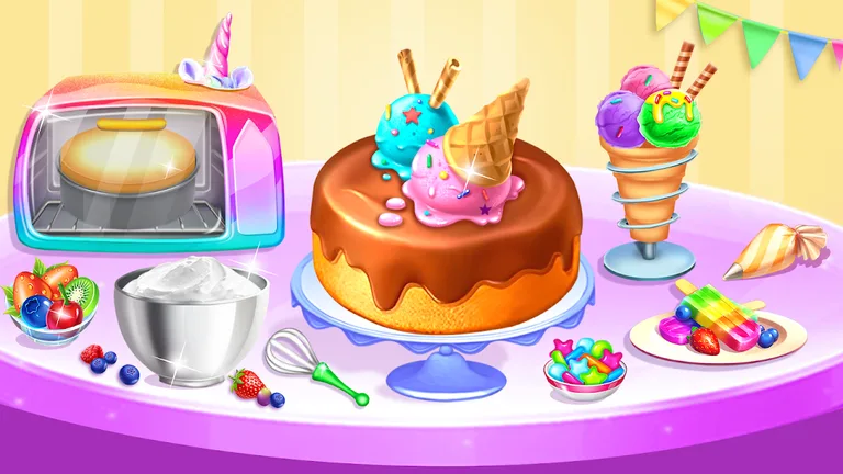 Cake Maker & Cake Baking Games screenshot 1