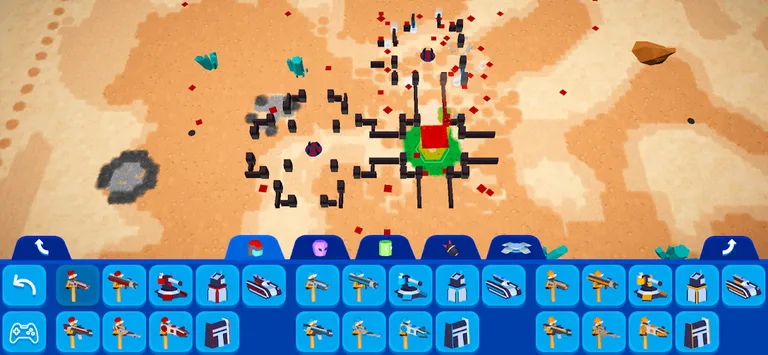 MoonBox alien army ragdoll sim screenshot 2