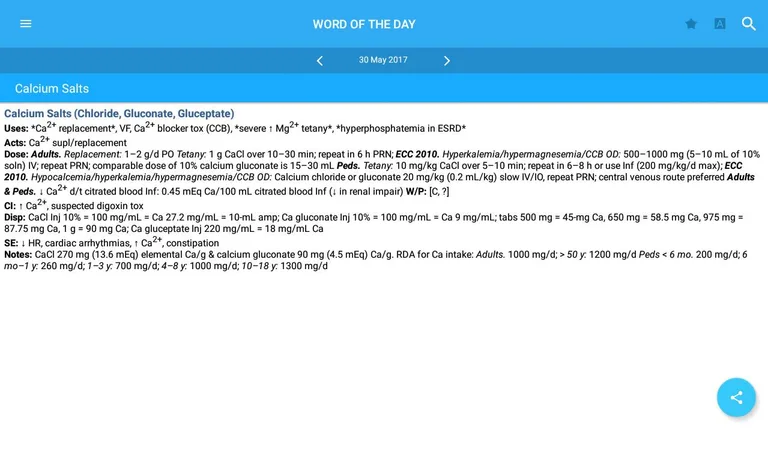 Clinicians Drug Reference 2016 screenshot 11