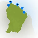 Places of heritage of french Guiana icon