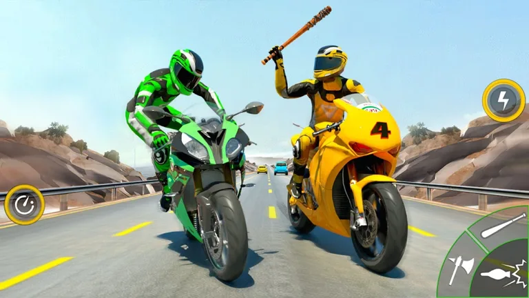 Asphalt Rider Moto Attack Race screenshot 11