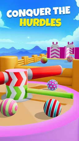 Candy Ball Run - Rolling Games screenshot 3