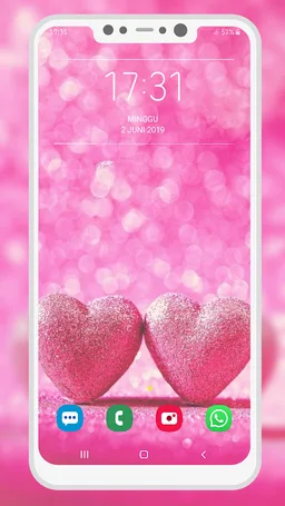 Love Pink Wallpaper screenshot 6