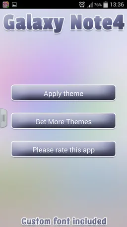 GO Keyboard Galaxy Note 4 Theme screenshot 7