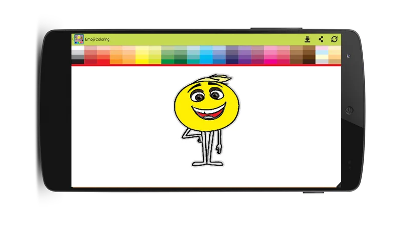 Emoji Movie Coloring screenshot 1