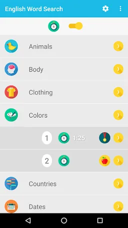 English Word Search Game screenshot 7