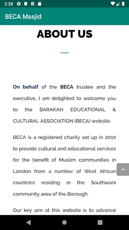 BECA Masjid screenshot 3