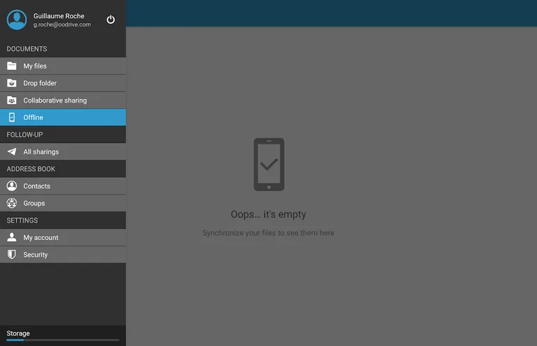 Oodrive Mobile screenshot 13