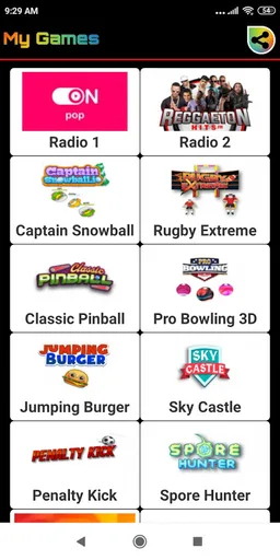 My Games screenshot 2