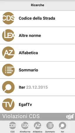 Violazioni CDS screenshot 3