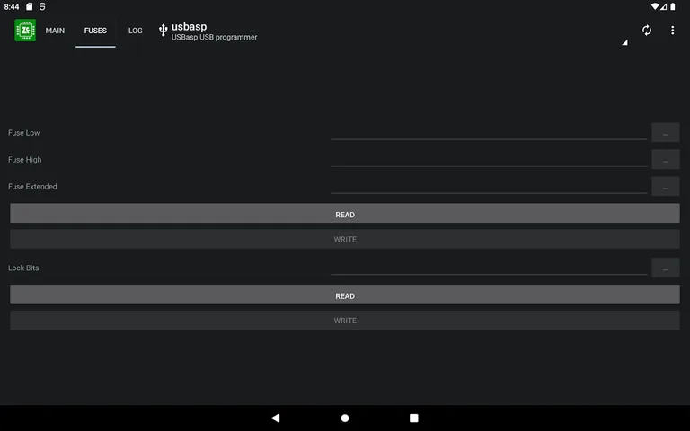 ZFlasher AVR screenshot 8