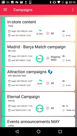 MOCA - Mobile Engagement screenshot 1