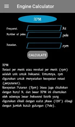 Engine Calculator screenshot 2