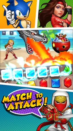 SEGA Heroes: Match 3 RPG Game with Sonic & Crew! screenshot 2